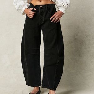 Free People We The Free Barrel Jeans